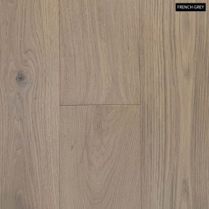 French Grey 3mm Veneer 14mm Engineered European Oak Flooring