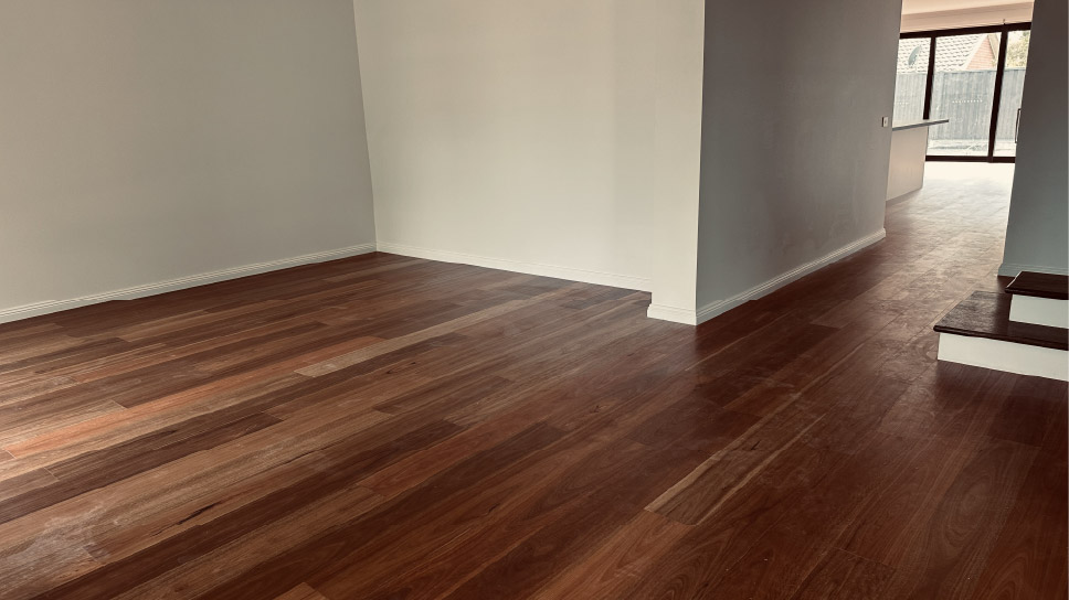 Spotted Gum Engineered Timber Flooring Installation